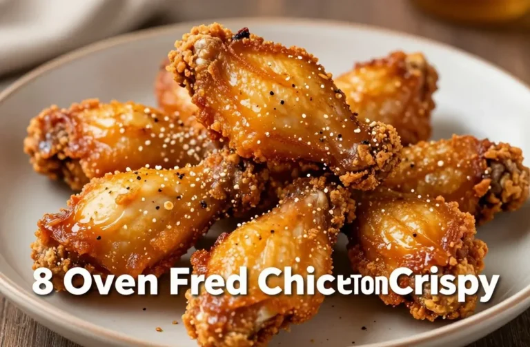 8 Oven Fried Chicken Wings That Get Actually Crispy (No Deep Fryer Needed)