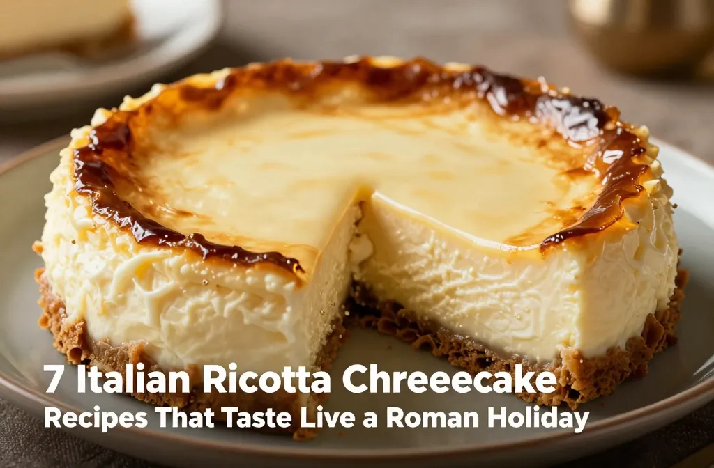 7 Italian Ricotta Cheesecake Recipes That Taste Like a Roman Holiday