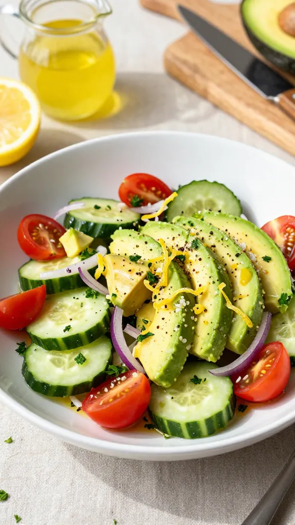 8 Cucumber Avocado Tomato Salad Recipes (The Dressing Makes It) You’ll Crave
