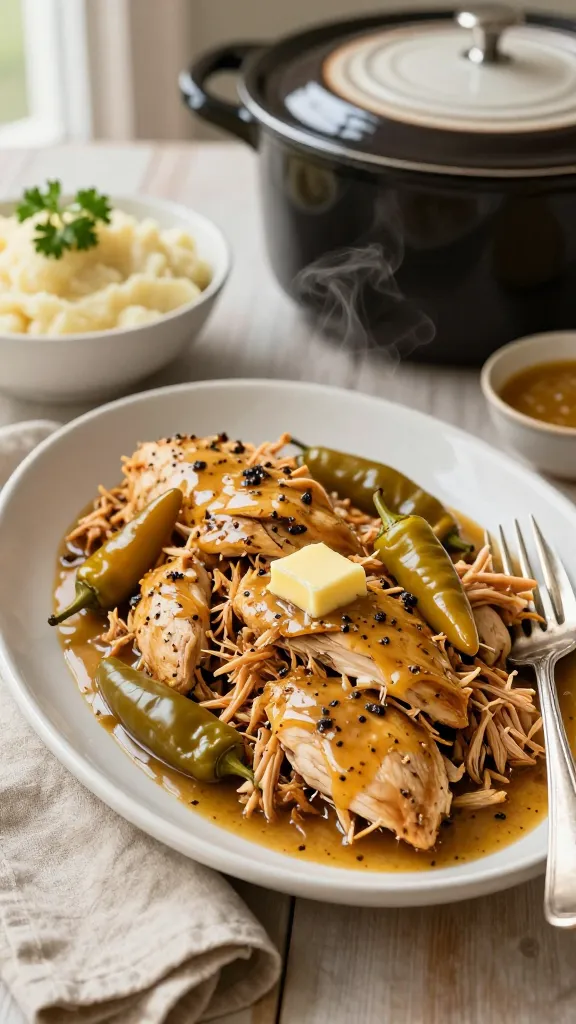 7 Mississippi Chicken Crockpot Dinners Your Family Will Beg For Weekly