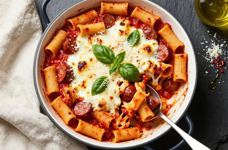 Craveable 9 Sausage Tomato Baked Rigatoni Recipes
