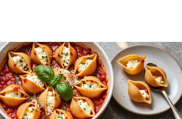Irresistible 8 Baked Stuffed Pasta Shells Recipes