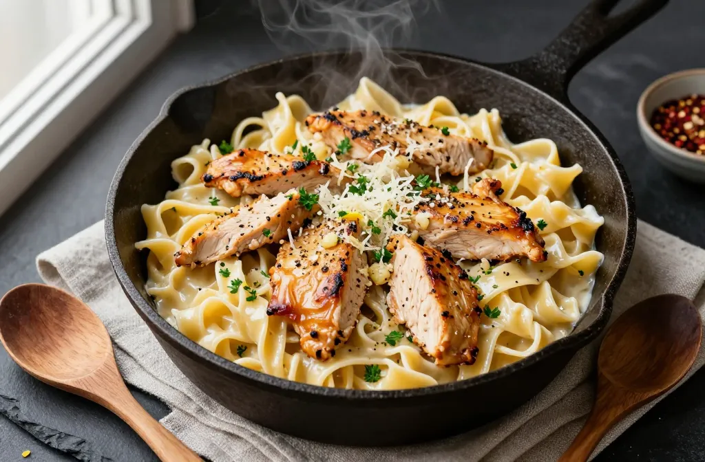 9 Creamy Garlic Chicken Pasta Skillets You’Ll Crave