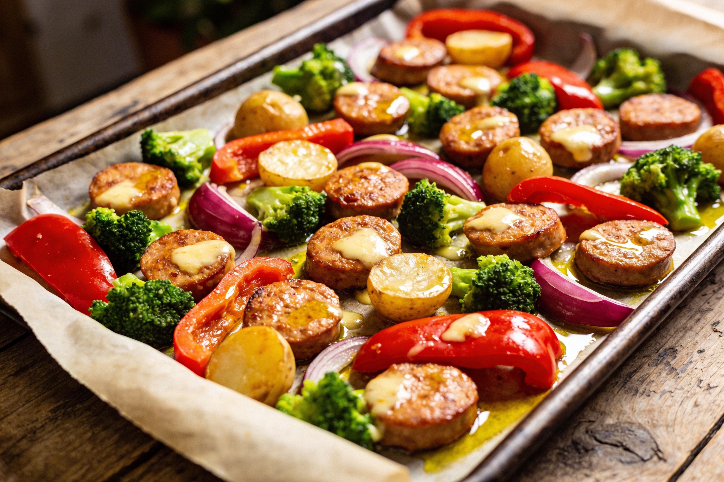 6 Sausage Sheet Pan Dinner Recipes with Minimal Cleanup: 6-Flavor Wins