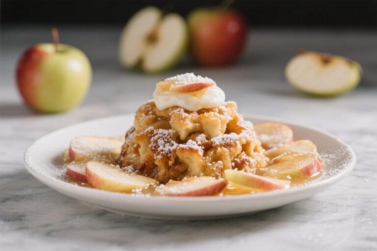 Healthy Apple Dessert That Tastes Like Comfort – Warm, Simple, and Satisfying