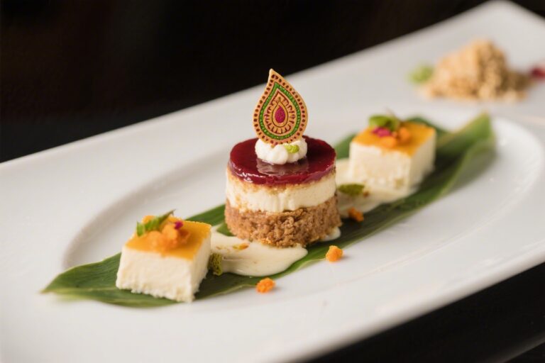 Indian Fusion Dessert With a Modern Twist – A Simple, Elegant Treat