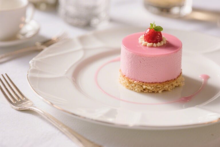 Pretty Pink Dessert for a Picture-Perfect Table – Light, Creamy, and Charming