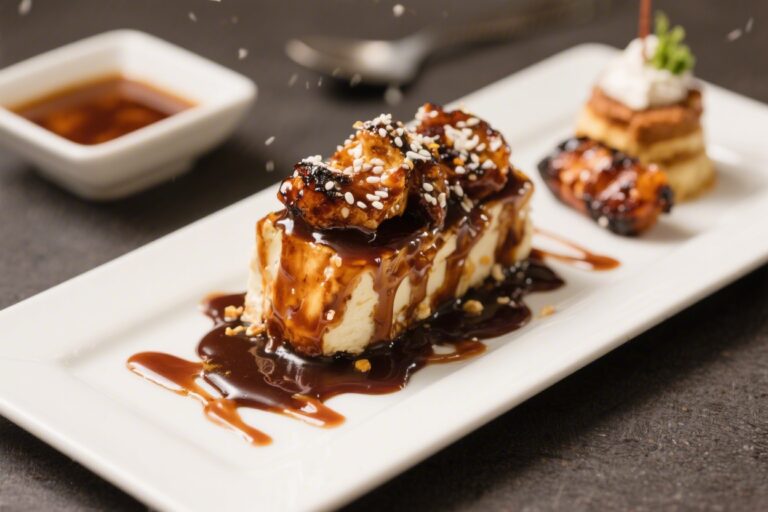 BBQ Dessert That Brings the Wow Factor – Grilled Peaches With Maple Mascarpone and Pecan Crunch